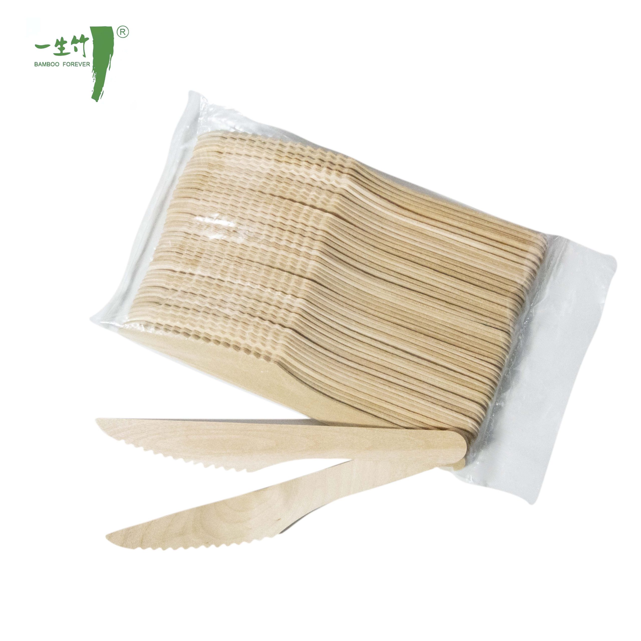 Высококачественные одноразовые деревянные ножи