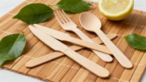Экологичные бамбуковые столовые приборы премиум-класса для бизнеса HoReCa